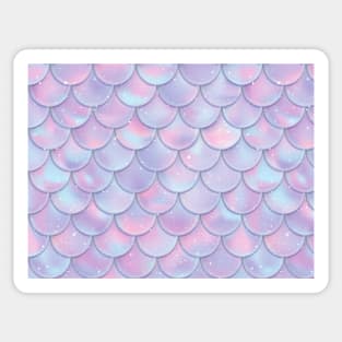 Mystical Purple Mermaid Sticker